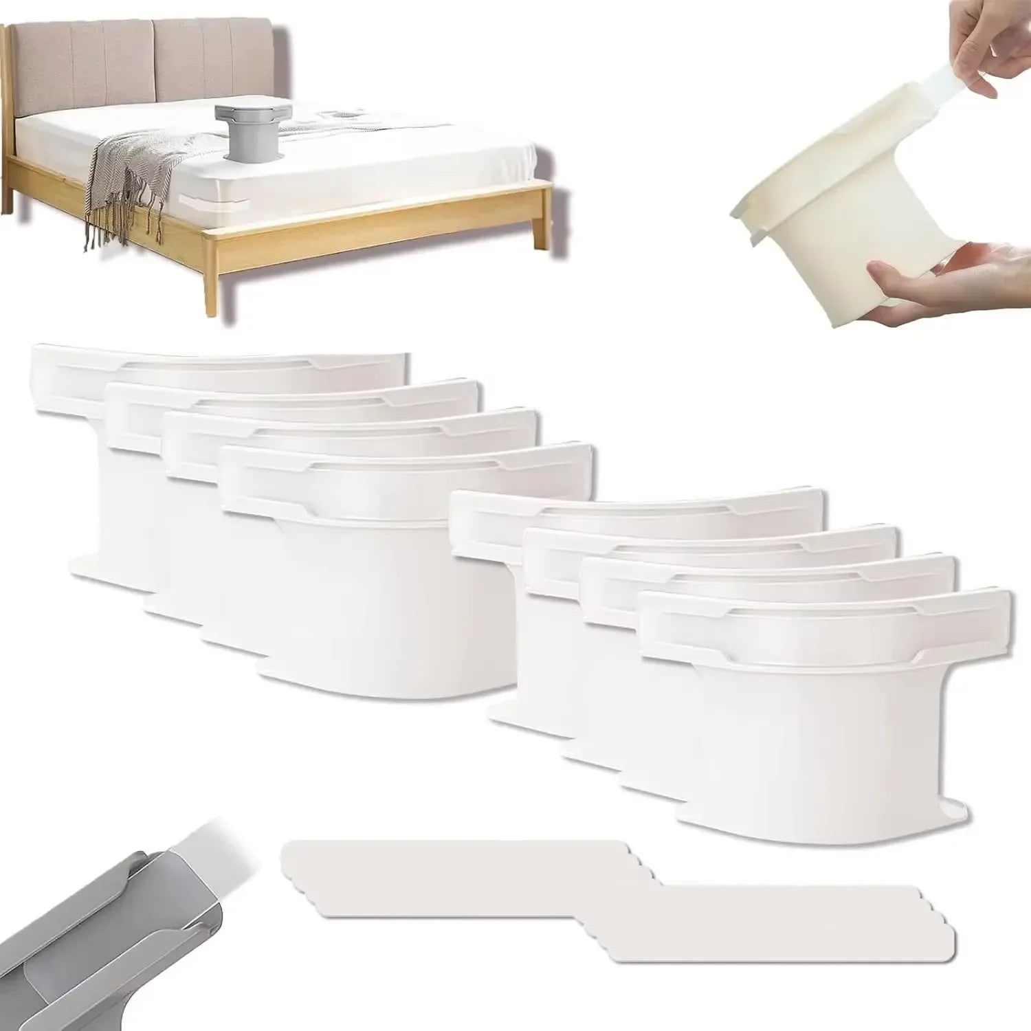 Sheet Secure™ Bed Gripper Clips™